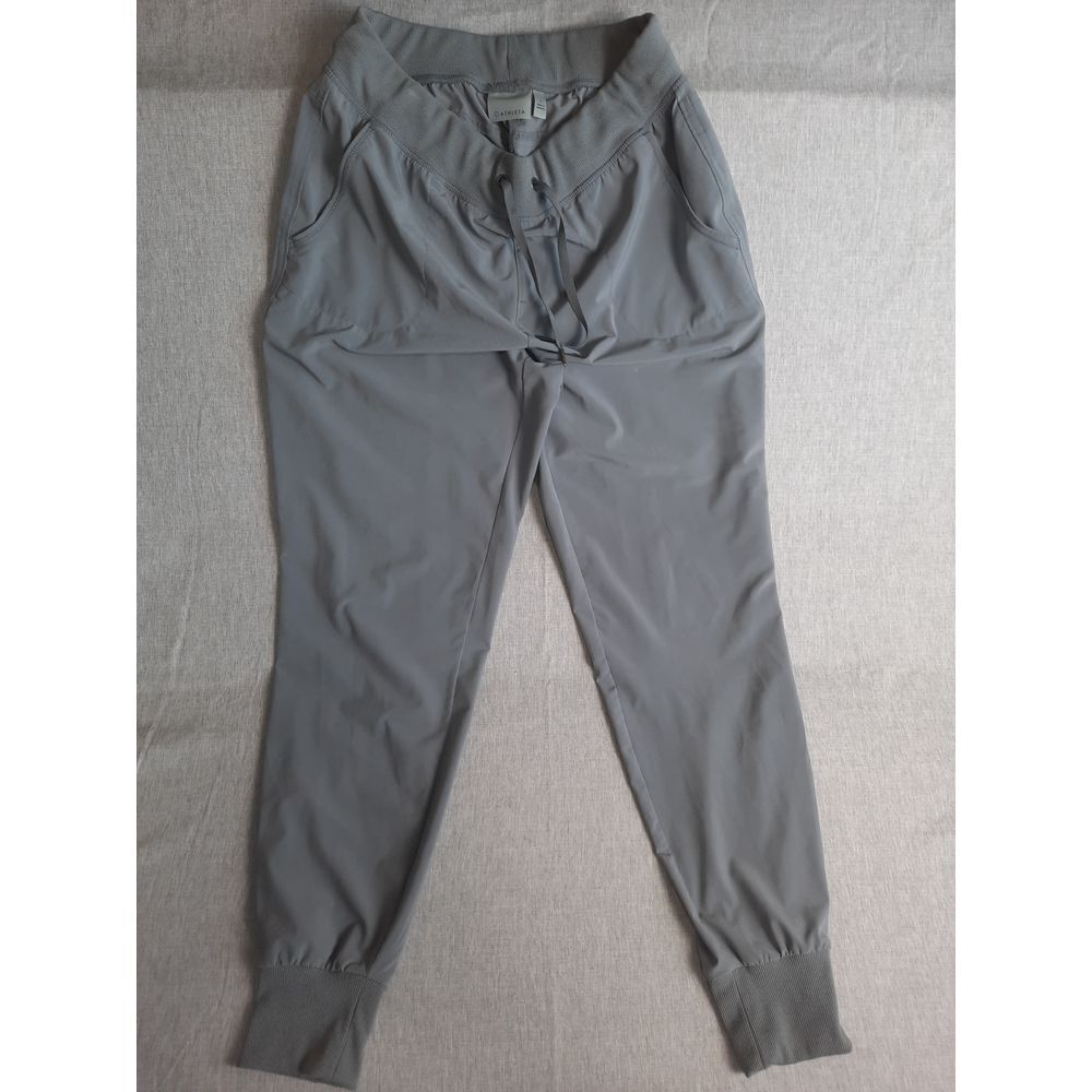 Athleta Men 8 Pull-On Drawstring Windbreaker Sweat Jogger Pants RecycledMaterial